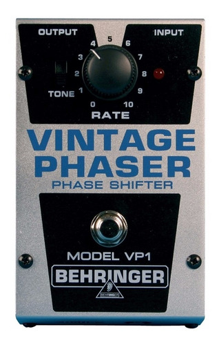 Behringer Vp-1 Petal Vintage Phaser Totalmente Nuevo Full