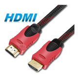 Cable Hdmi 5 Metros Mallado Resistente Audio Y Video Full Hd