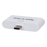 Adaptador Usb 3.1 Tipo C A Usb Dual + Micro Usb Otg Hub