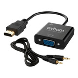 Cabo Conversor Adaptador Hdmi Para Vga Com Saída P2sku 080o