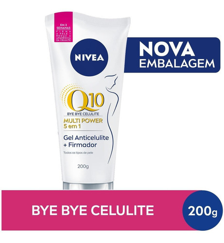 Gel Corporal Bye Bye Celulite Firmador 200g Nivea