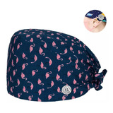 Cofia Clínica Gorro Quirúrgico Diseños Flamencos G47