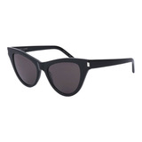 Lentes De Sol Shiny Black Saint Laurent Sl425001