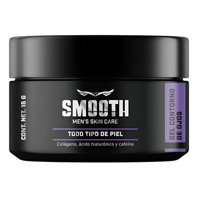 Gel Quita Ojeras Oscuras Hombre Reduce Bolsas Ojos Anti Arrugas Cafeina y Colageno 15 ml | Meses sin interés