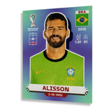 Figurinhas Copa Do Mundo 2022 Jogadores Brasil Album Panini Bra 3 Alisson Personagem Figurinha Avulsa Copa 2022