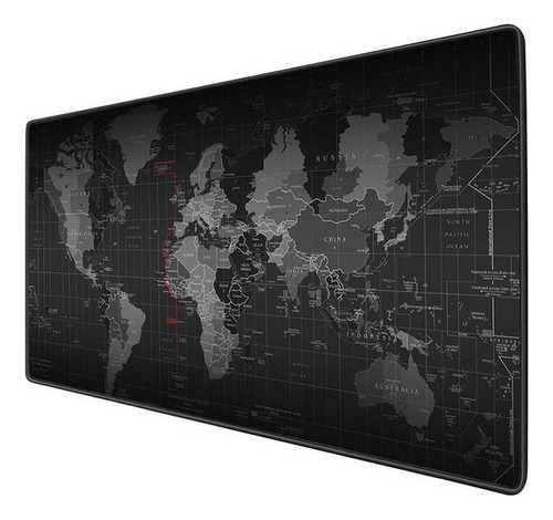 Grande Mouse Pad Teclado Pad Computador Desk Mat-world Map