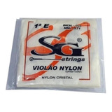 Corda Avulsa P/violao 1ª Mi Nylon Cristal C/bolinha Sg 5255