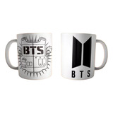 Kit Plantillas Sublimación Tazas #4 - Bts / K-pop