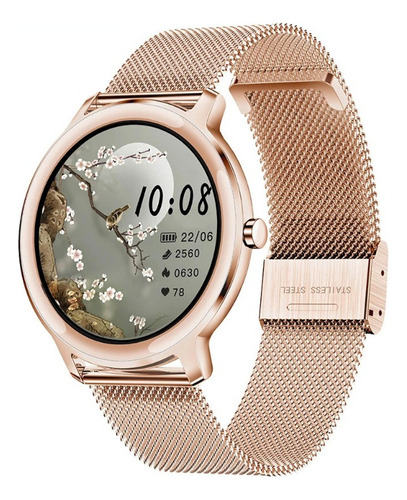 Reloj Inteligente Ultradelgado Con Bluetooth Para Mujer Lokm