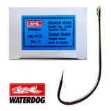 Anzuelos Waterdog Pejerrey 1210#5 Niquelados X 100 Un 1,9 Cm