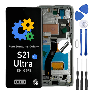 Pantalla Display Para Samsung S21 Ultra 5g G998 Oled + Marco
