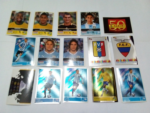 Figuritas Panini De La Copa América 2011 X 10 Unidades!