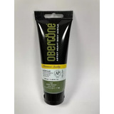 Tubo Pintura Acrilica Profesional Obertöne Heavy Body 100ml Color 158 Verde Oliva