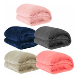 Cobertor Manta Casal Microfibra Para Inverno Sortido Casal