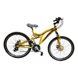 Bicicleta Mountain 26 Doble Suspensión Freno Disco Shimano