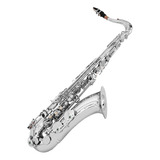 Saxofón Tenor Cora By L. America Plateado Cts2001n / Msi