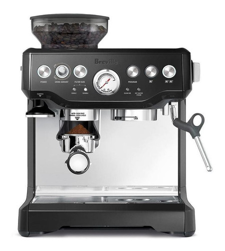 Cafetera Breville The Barista Express Bes870 Super Automática Black Sesame Expreso 110v - 120v