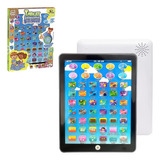 Brinquedo Tablet Interativo Bilíngue 3 Art Brink Branco 24m+