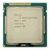 Procesador De Cpu Xeon E3 1240 V2 3,4 Ghz Lga 1155