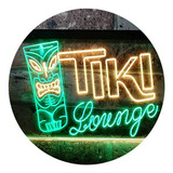 Panel Neon Led De Doble Color Para Bar Tiki Lounge