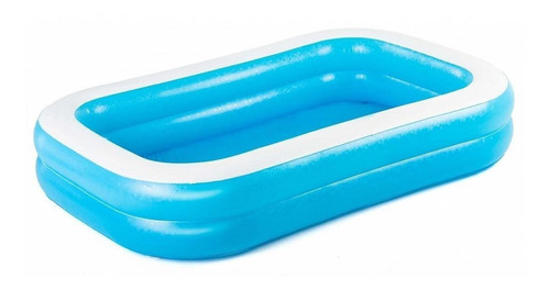 Piscina Inflable Rectangular Bestway 54006 De 2.62m X 1.75m X 51cm 778l Azul Y Blanca Caja