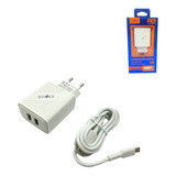 Kit 20 Carregador Celular Inova Rapido 3.1a V8 +2usb Atacado