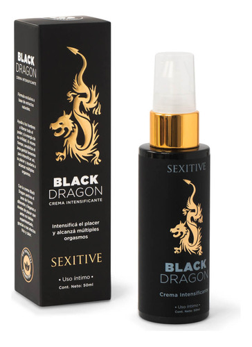 Crema Intensificante Estimulante Masculino Black Dragon Sexi