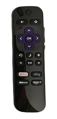 Control Compatible Con Sharp Roku Tv Lc-43lbu591 Mas Pilas