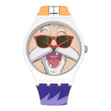 Reloj Swatch Maestro Roshi Kamesennin X Swatch Dragon Ball Z