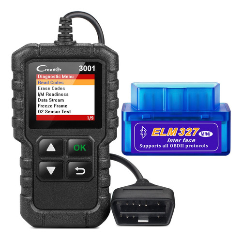 Launch Creader 3001 Escaner Bluetooth Automotriz Elm327 Obd2