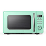 Galanz Glcmkz11gnr10 Horno Microondas Retro Verde 1000w 31 L