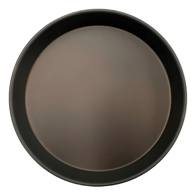 Charola Molde Pan Pizza De Sarten, Aluminio Anodizado 35 Cm - Negro | MercadoLibre