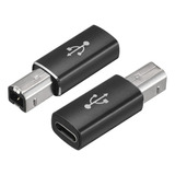 Meccanixity Adaptador Usb C Hembra A Midi, Adaptador Tipo C 