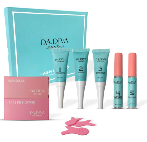 Kit Completo Lash Lifting Dadiva Permanente Para Cílios