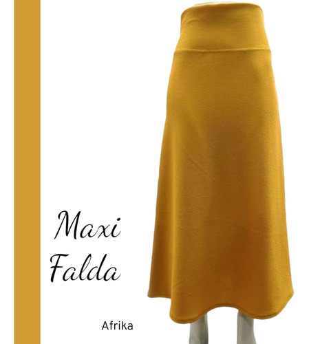 Maxi Falda Mujer 