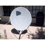 Antena Satelital Para Fta Con  Lnb Y Su Soporte