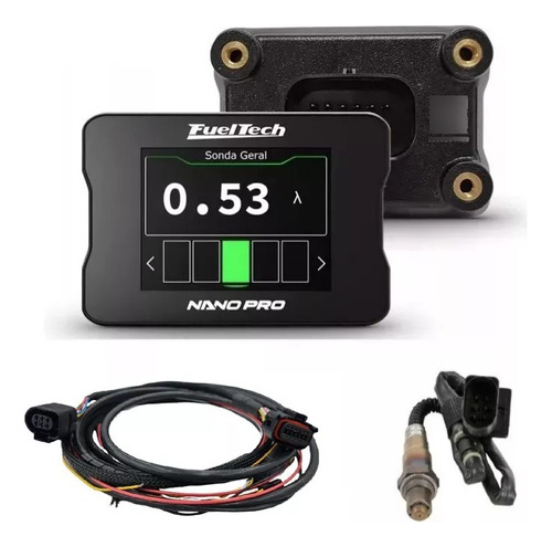 Wideband Nano Pro Fueltech Con Cableado 4.2 Y Sonda 4.2