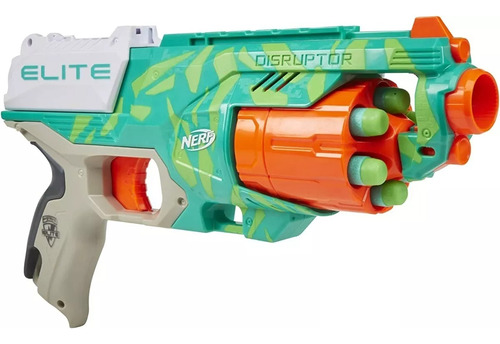 Nerf Arminha Lança Dardos Disruptor Manual Brinquedo Hasbro