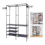 Perchero Guarda Ropa Armable Closet Organizador 