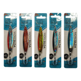 Señuelos Pack Cucharas Moresilda Bluefox  50g ( 5 Unid.) 