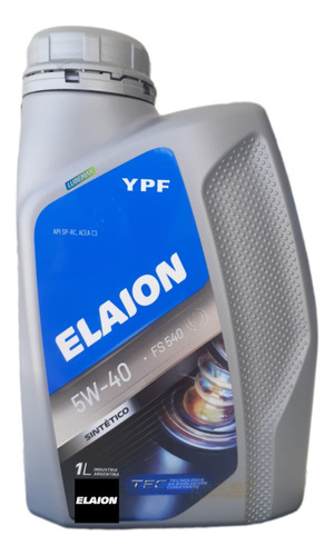 Aceite Ypf Elaion Fs 540 X 1 Lt. Sintético (f50 5w-40)