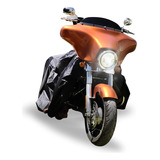 Funda Para Moto - Xxxl 2.65*1.22*1.45 Cm, Negro-sylver