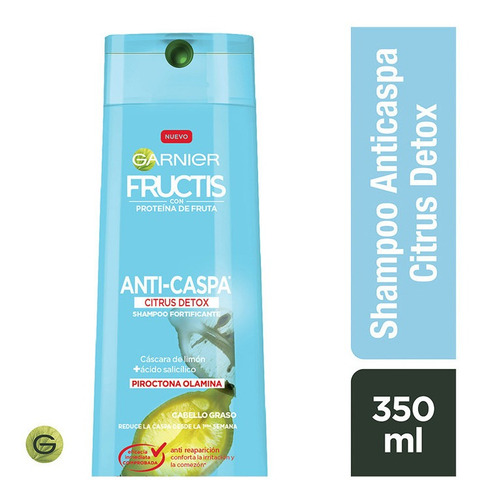 Fructis Anticaspa Citrus Control Shampoo 350 Ml