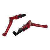 Manijas Retractil Regulables Rojas Honda Cg150 New Titan