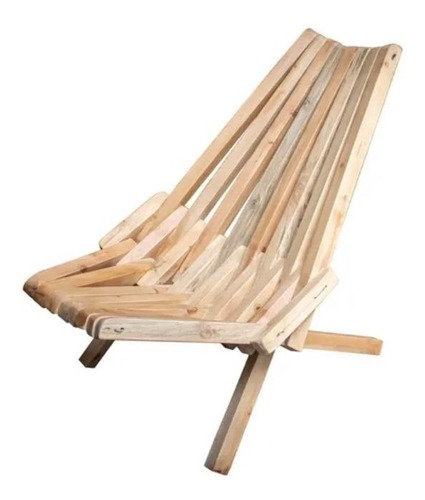 Silla Playera-plegable En Madera