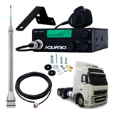 Radio Px 40 Canais Antena Inox 2,70m Alongador Cabo Volvo Fh