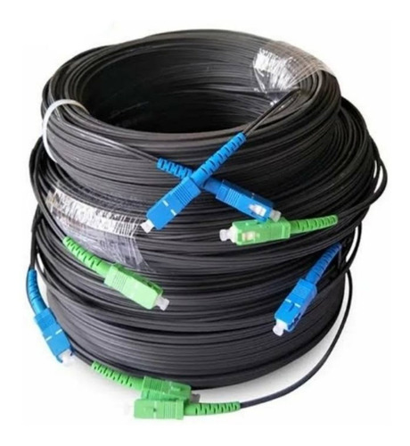 Cable De Fibra Óptica Para Modem Telmex Upc/apc Azul Y Verde