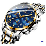 Reloj Business Para Hombre Con Esfera Azul Zafiro