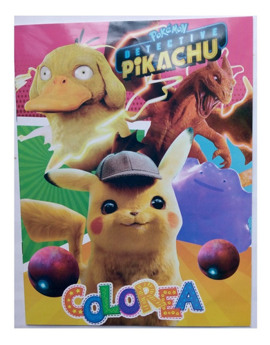 Pokemon Go Picachu & Ash Paq 30 Libros Colorear Iluminar