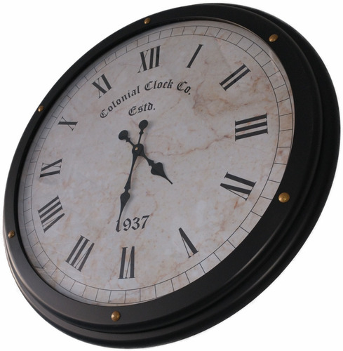 Reloj De Pared Deco Vintage 50 Cms.